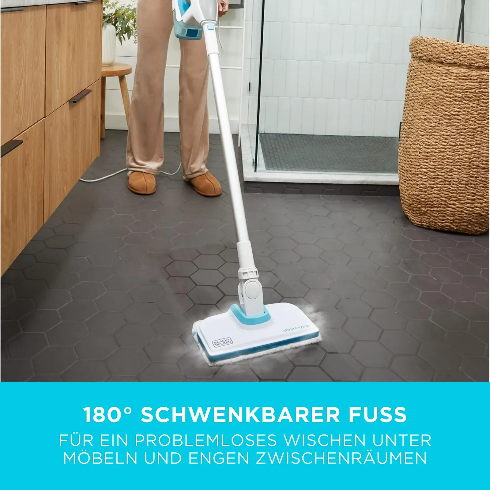 Пароочисник високого тиску BLACK+DECKER Steam Ultra BHSMP2008-QS 2000 Вт 4 бар 8 аксесуарів 1,2 л, фото №7