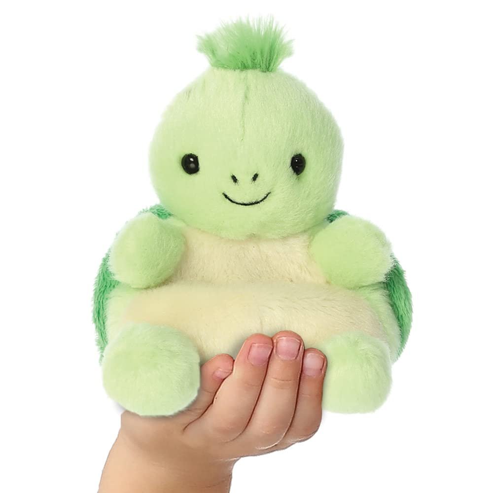 Мягкая игрушка Aurora Palm Pals Tiny Turtle 33682 13 см Зеленый, фото №5 Мягкая игрушка Aurora Palm Pals Tiny Turtle 33682 13 см Зеленый, фото №5