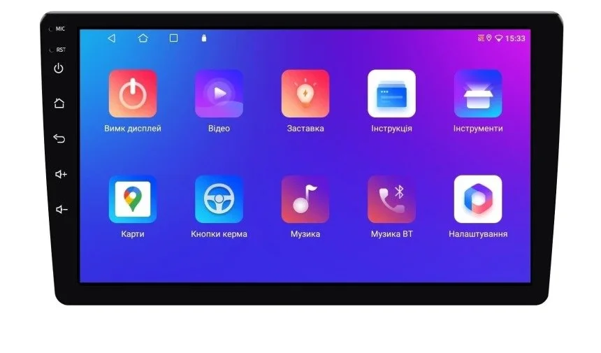 Автомагнитола универсальная Baxster BMS-B4009 Android 13 QLED 4+32Gb 9 и 10 дюймов, фото №6