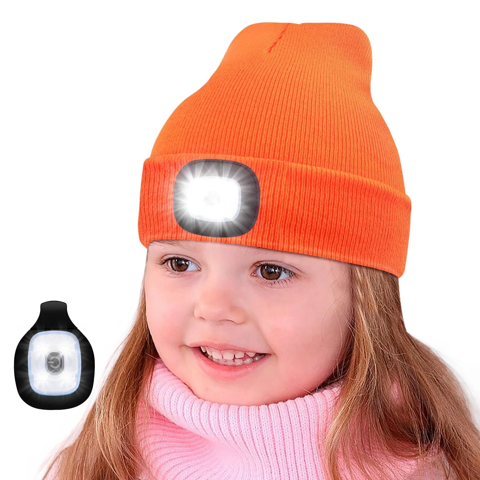 Детская новогодняя шапка с LED подсветкой Richaa, фото №1