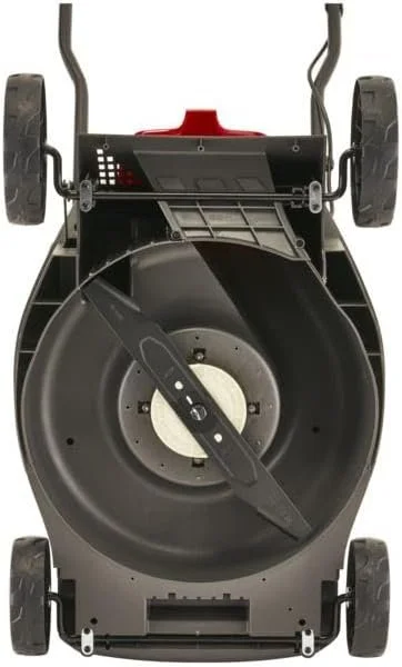 Аккумуляторная газонокосилка Mountfield 38 Li Kit / 550W / 20V 2х4Ah / до 350м² / 38 см ширина скашивания / 40 л травосборник / Черно-красный, фото №6 Аккумуляторная газонокосилка Mountfield 38 Li Kit / 550W / 20V 2х4Ah / до 350м² / 38 см ширина скашивания / 40 л травосборник / Черно-красный, фото №6