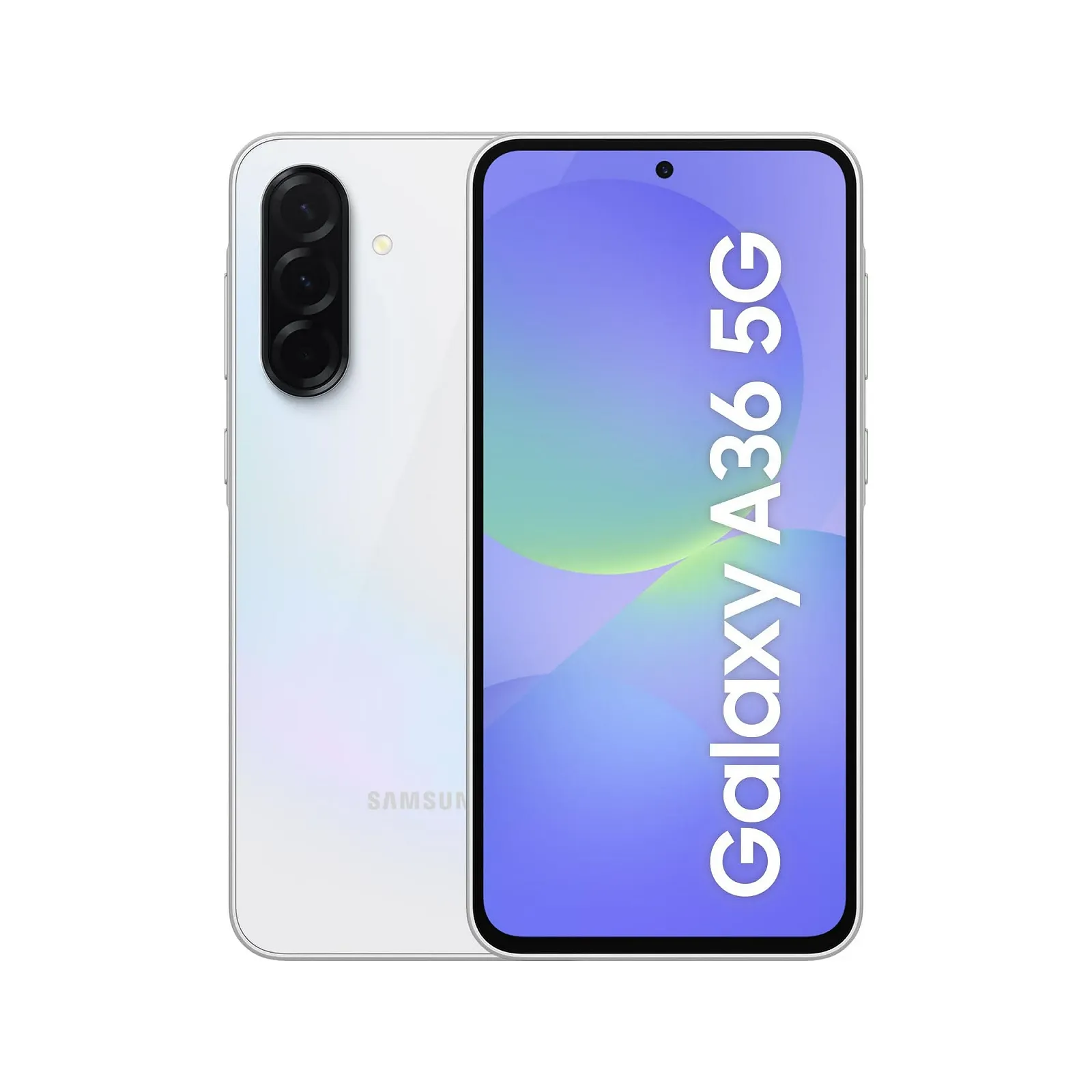 Смартфон Samsung Galaxy A36 5G AI 6 ГБ RAM 128 ГБ 50 Мп Потрясающий белый, фото №1