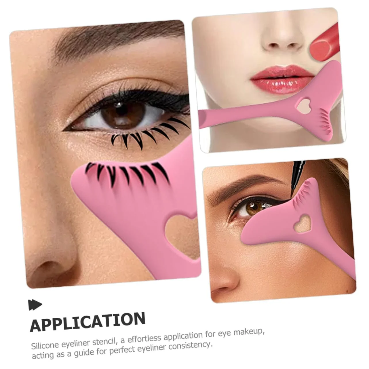 Шаблон для подводки глаз Силиконовые трафареты, фото №7