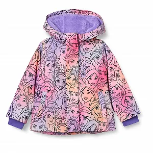 Куртка Amazon Essentials Disney Marvel Star Wars Frozen Princess Теплая Пуховая для Девочек - Фото 1