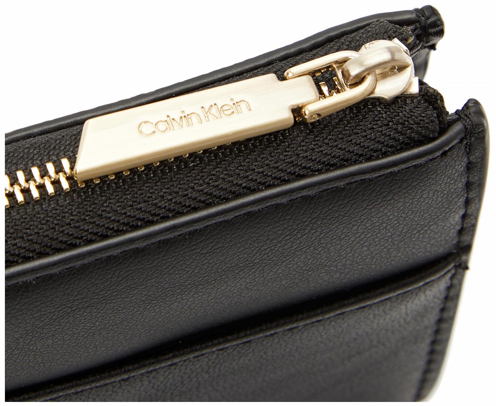 Гаманець Calvin Klein RE-Lock ZA SM K60K610781 Чорний, фото №3