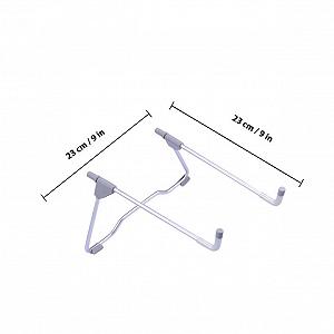 Регулируемая Подставка для Ноутбука Yardenfun, Алюминиевый Сплав, Нескользящая Подставка для Ноутбука, Планшета, Эргономичный Настольный Подъемник synthetic.ua - Фото 1