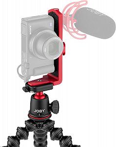 Штатив Joby GorillaPod 3K Vert Kit Чорний-Червоний (JB01829-BWK) synthetic.ua - Фото 1
