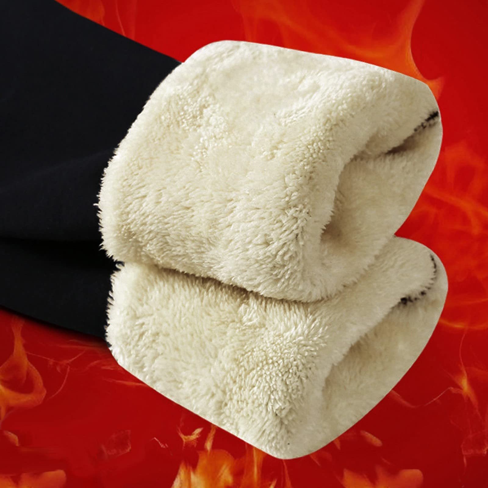 Легінси Термо Fleece Thermal Underwear Lined Black Warm with Fur, фото №5
