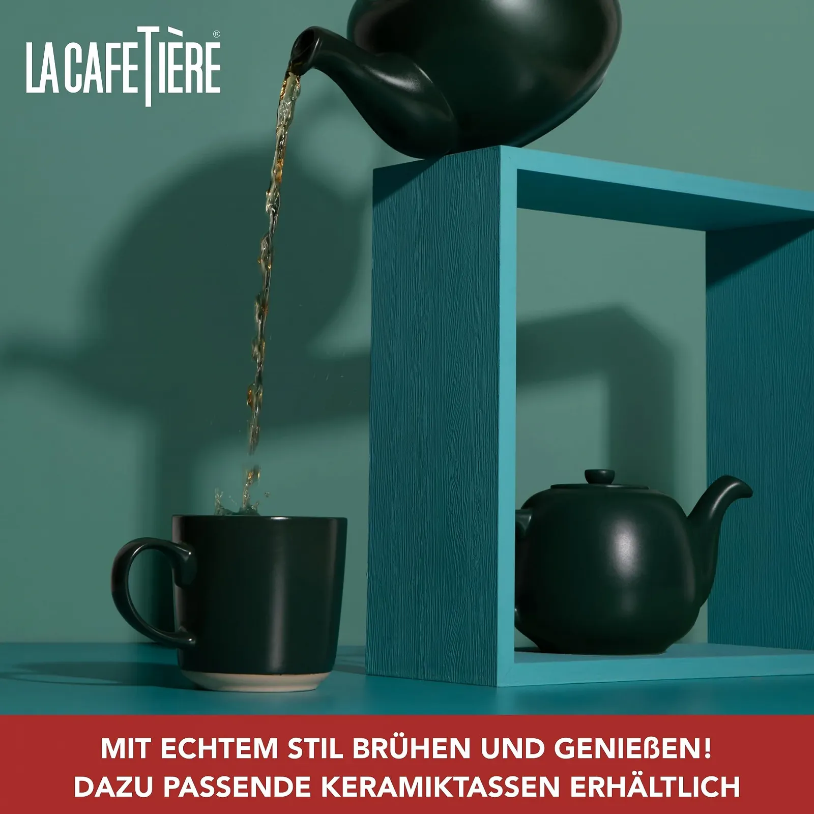 Чайник-заварник La Cafetiière Classic Традиционный Зеленый 1.2 литра, фото №5