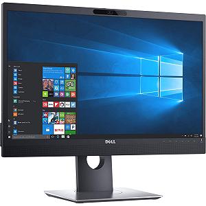 Монитор Dell P2418HZ 23.8 дюйма Full HD для видеоконференций Встроенная вебкамера Микрофон и динамик Эргономичный дизайн - Фото 1