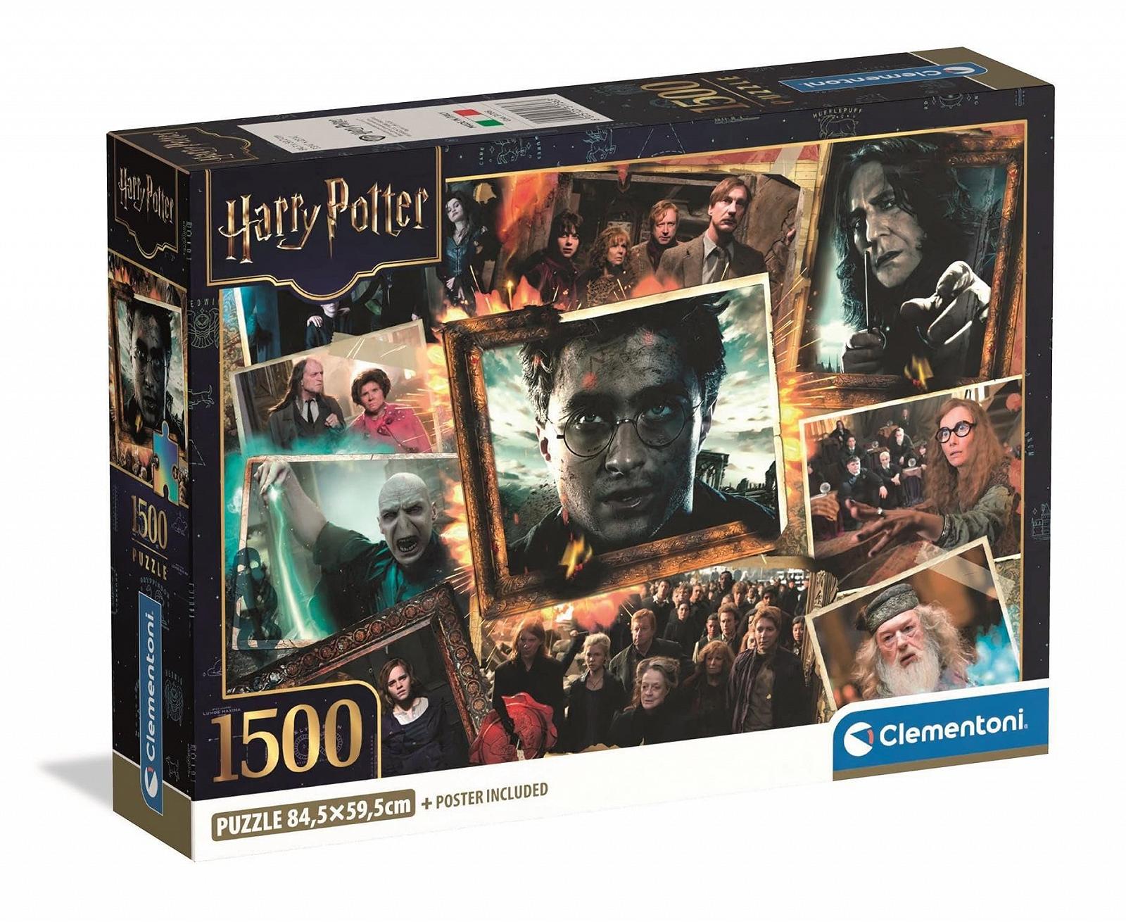Пазл Clementoni Collection Harry Potter 1500 элементов Compact Box (31736), фото №1