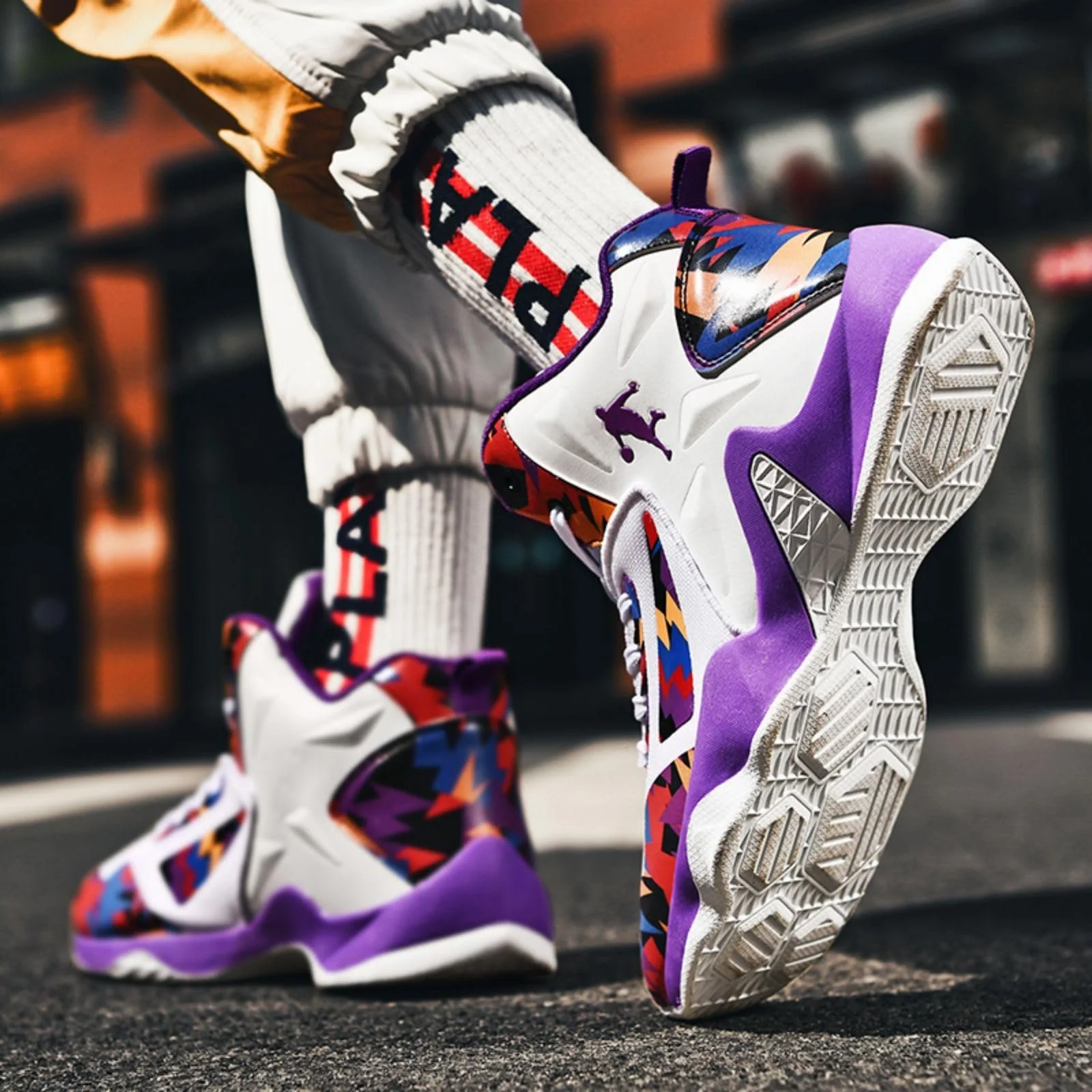 Высокие баскетбольные кроссовки, фото №7