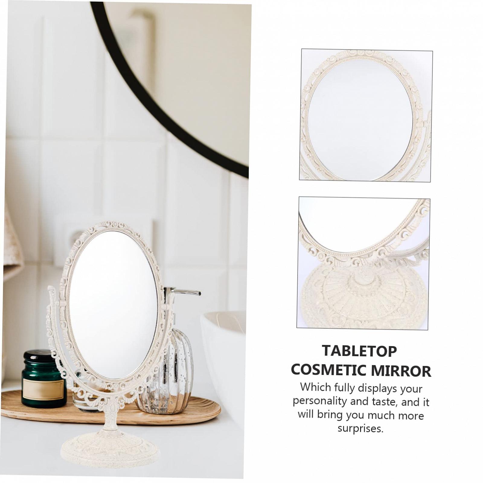Карманное зеркало Ipetboom Retro-kosmetikspiegel Античное зеркало для макияжа 360-градусное зеркало Настольное зеркало для макияжа Пластик, фото №6 Карманное зеркало Ipetboom Retro-kosmetikspiegel Античное зеркало для макияжа 360-градусное зеркало Настольное зеркало для макияжа Пластик, фото №6