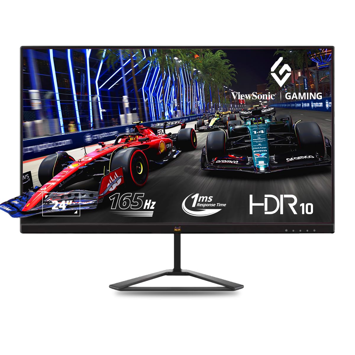 Монитор ViewSonic VX2479-HD-PRO 24" Frameless FHD IPS Flat 1ms MPRT 165Hz HDR10, фото №1