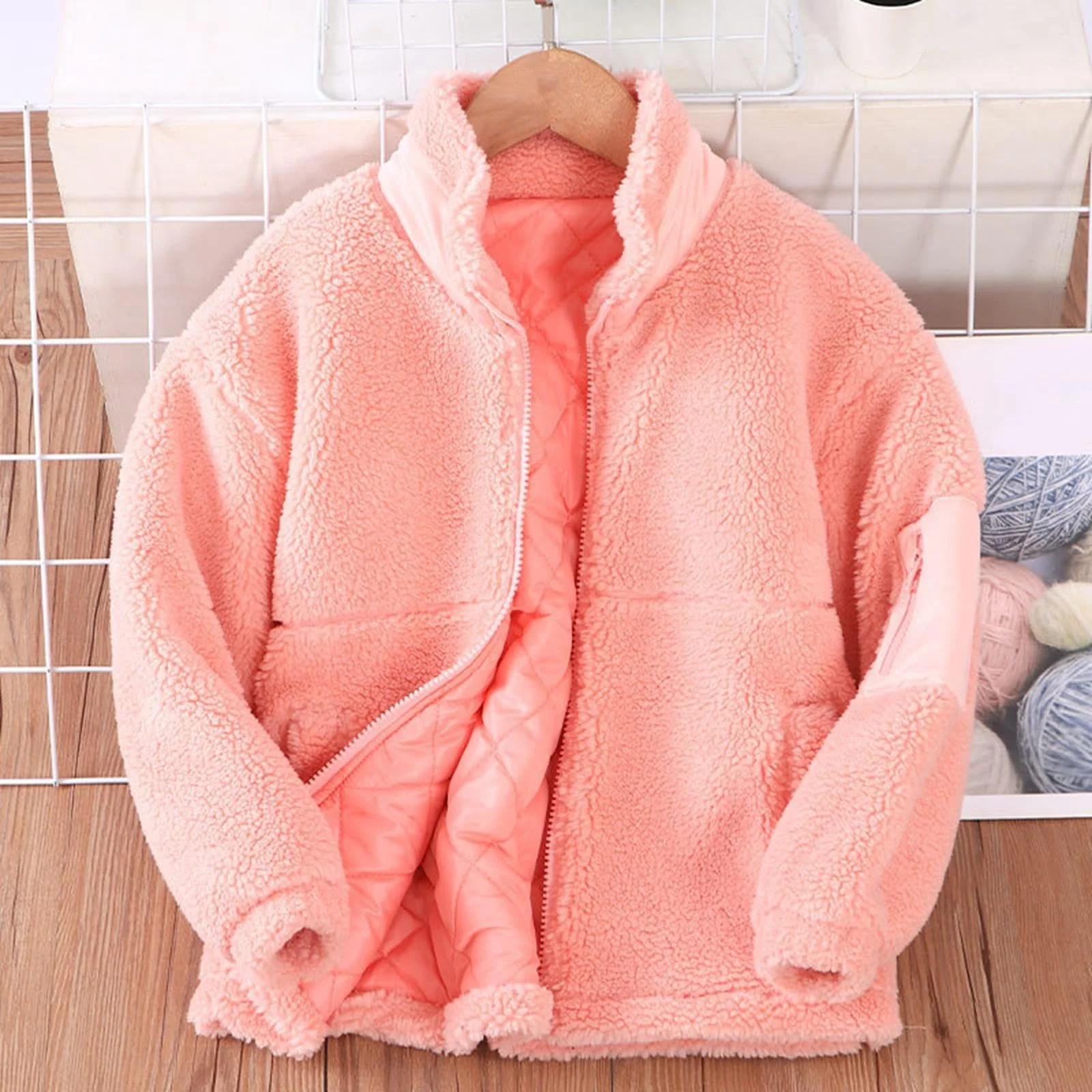 Куртка Softshell для девочек - Теплая зимняя флисовая куртка для девочек, плотная верхняя одежда с подкладкой для малышей и подростков, фото №3 Куртка Softshell для девочек - Теплая зимняя флисовая куртка для девочек, плотная верхняя одежда с подкладкой для малышей и подростков, фото №3