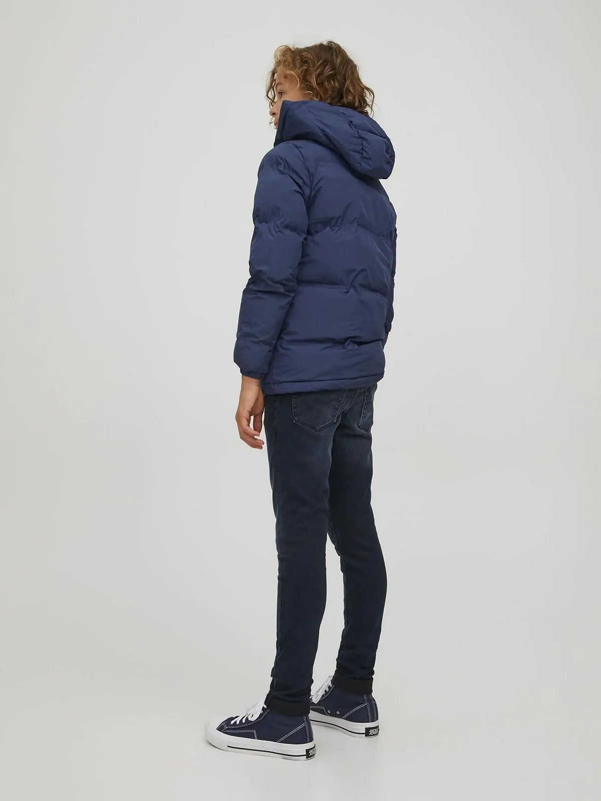 Куртка JACK & JONES Jjeseamless Recycle Puffer Sn Jnr для хлопчиків, фото №4