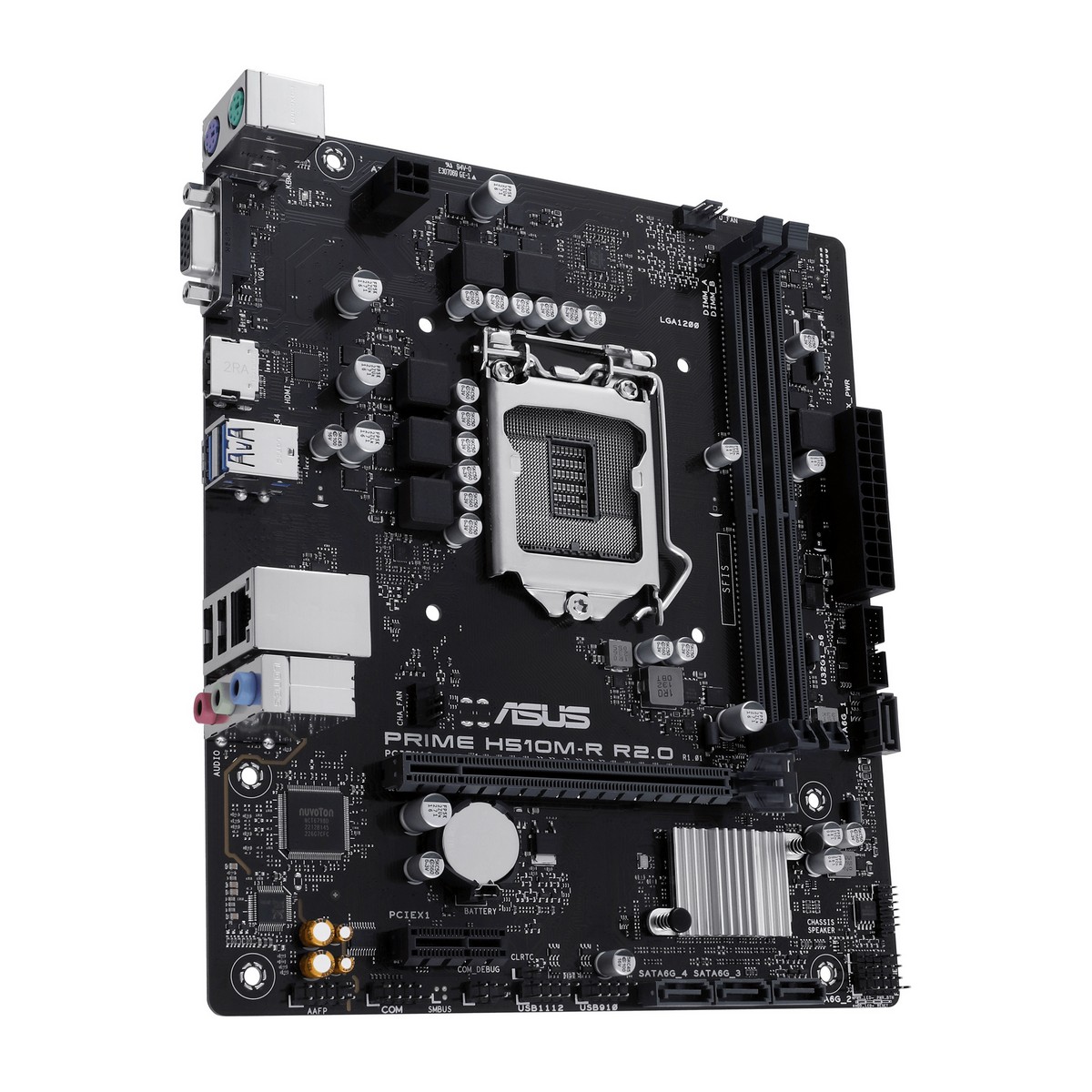 Матерінська плита Asus Prime H510M-R R2.0-SI Socket 1200, фото №3