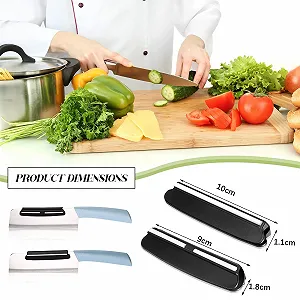 Держатель угла заточки 2 шт. для точильного камня Черный synthetic.ua - Фото 1