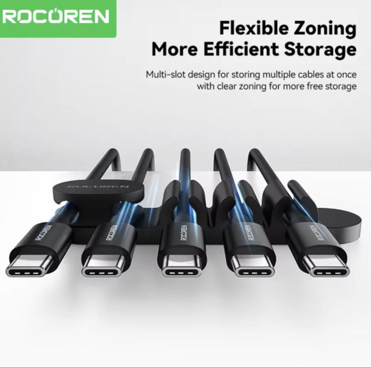 Органайзер кабелю фіксатор силіконовий тримач для дротів usb 1 шт Чорний, фото №3 Органайзер кабелю фіксатор силіконовий тримач для дротів usb 1 шт Чорний, фото №3