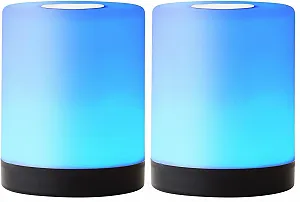 Настільна лампа Aro Outdoor Бездротова LED Акумуляторна 3000K RGB IP44 11,6 см Чорний - Фото 1