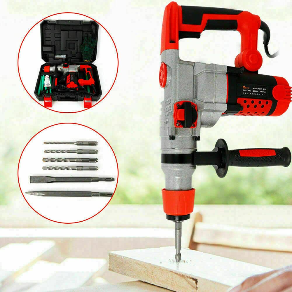 Дрель Frederimo Hammer 2200 Вт 50 Гц 0-930 об/мин с кейсом, фото №4 Дрель Frederimo Hammer 2200 Вт 50 Гц 0-930 об/мин с кейсом, фото №4