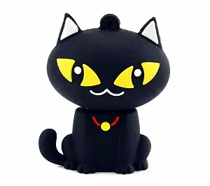Купити USB-накопичувач Cat / Puss 16GB Чорний - Фото 1 USB-накопичувач Cat / Puss 16GB Чорний - Фото 1