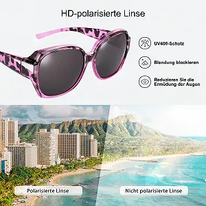 Солнцезащитные очки TINHAO Большого размера для мужчин и женщин Поляризованные с защитой от ультрафиолета цена на synthetic.ua - Фото 1 Солнцезащитные очки TINHAO Большого размера для мужчин и женщин Поляризованные с защитой от ультрафиолета synthetic.ua - Фото 1