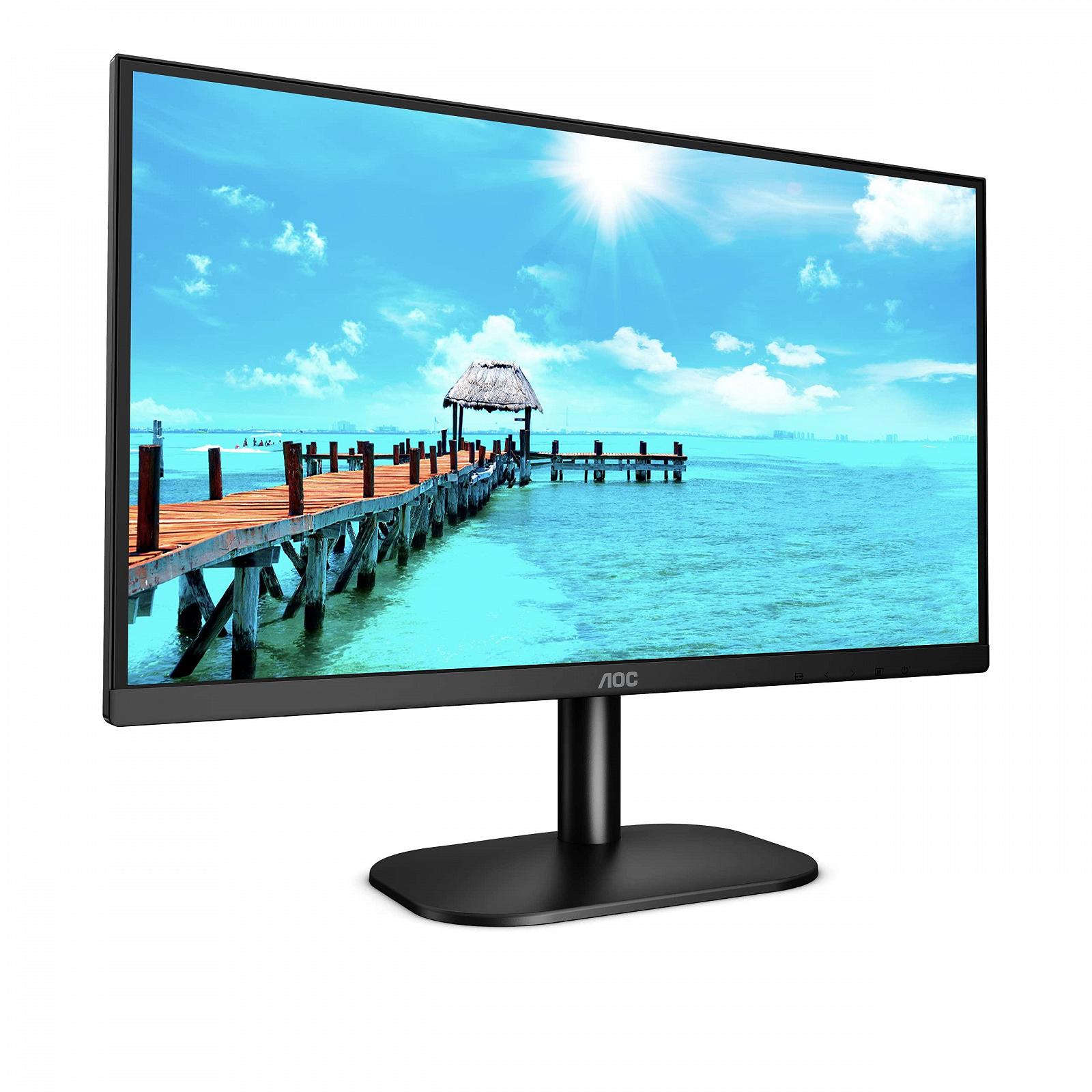 Монитор AOC 24B2XHM2 24 дюйма FHD (1920 x 1080, 75 Гц, VGA, HDMI) черный, фото №3