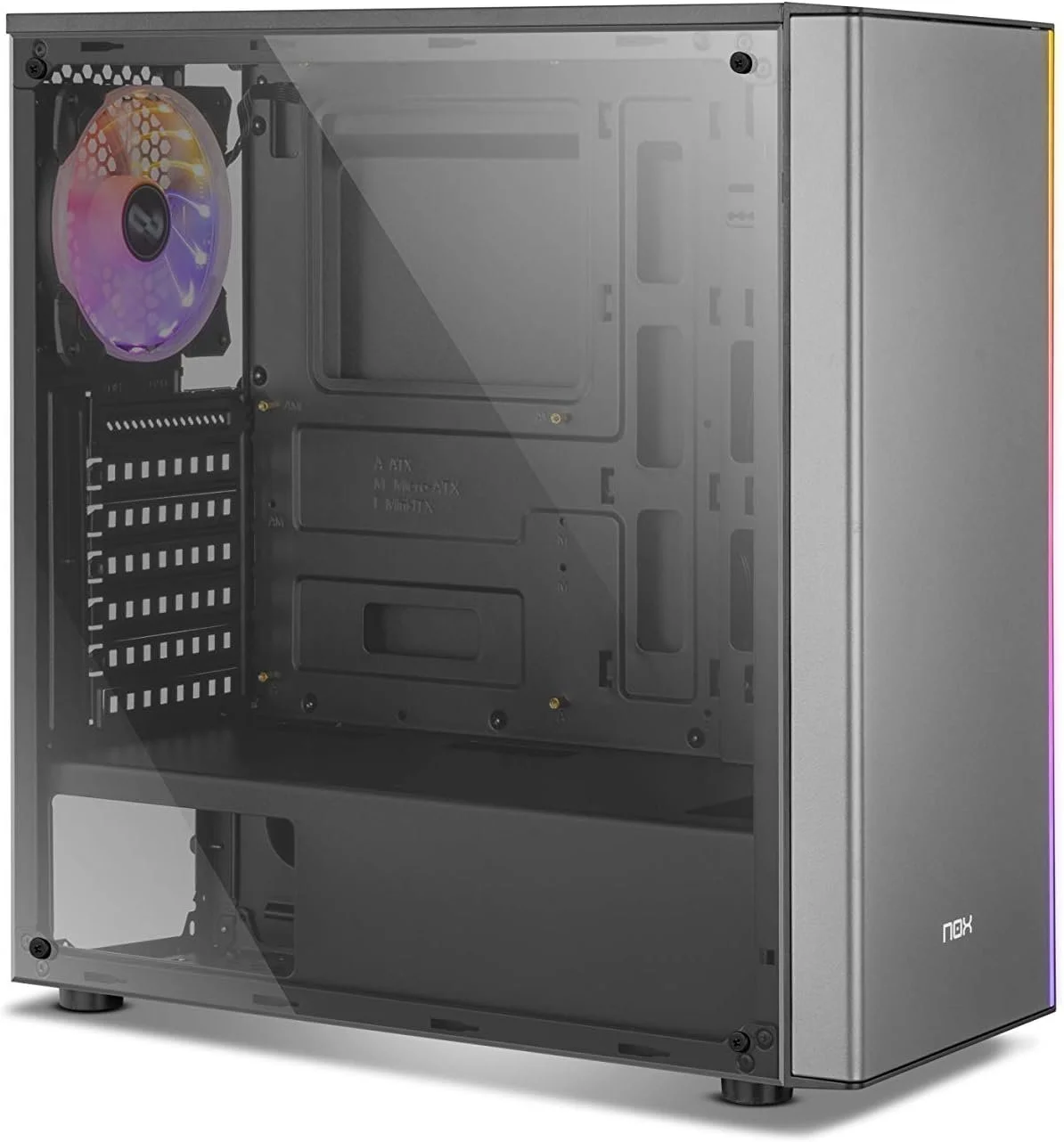 Компьютерный корпус NOX Infinity Omega Midi-Tower Черный Без БП, фото №3