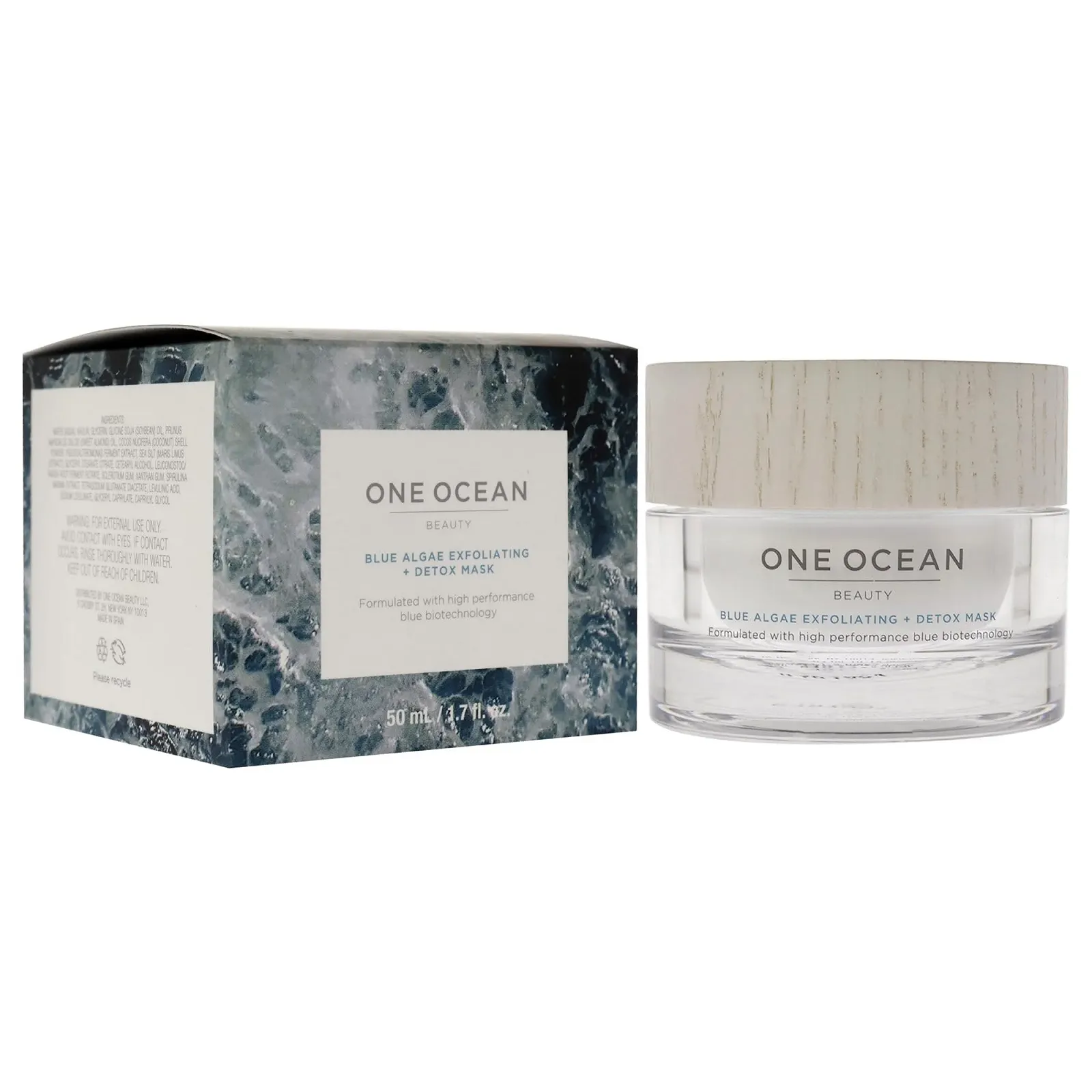 Маска для обличчя One Ocean Beauty Blue Algae Exfoliating and Detox Mask, 50 мл, фото №3 Маска для обличчя One Ocean Beauty Blue Algae Exfoliating and Detox Mask, 50 мл, фото №3