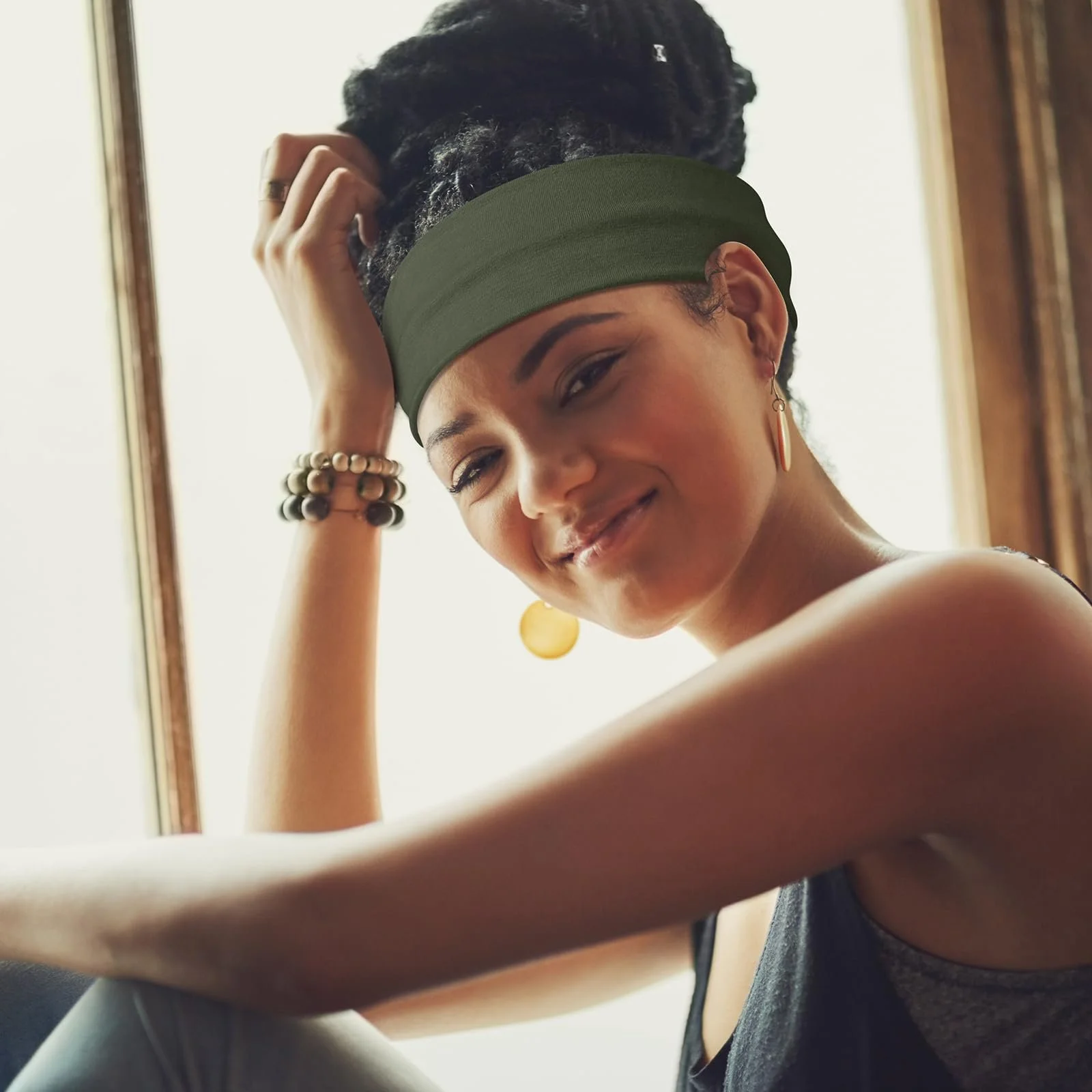 Пов'язки на голову для жінок, широкі, фото №6