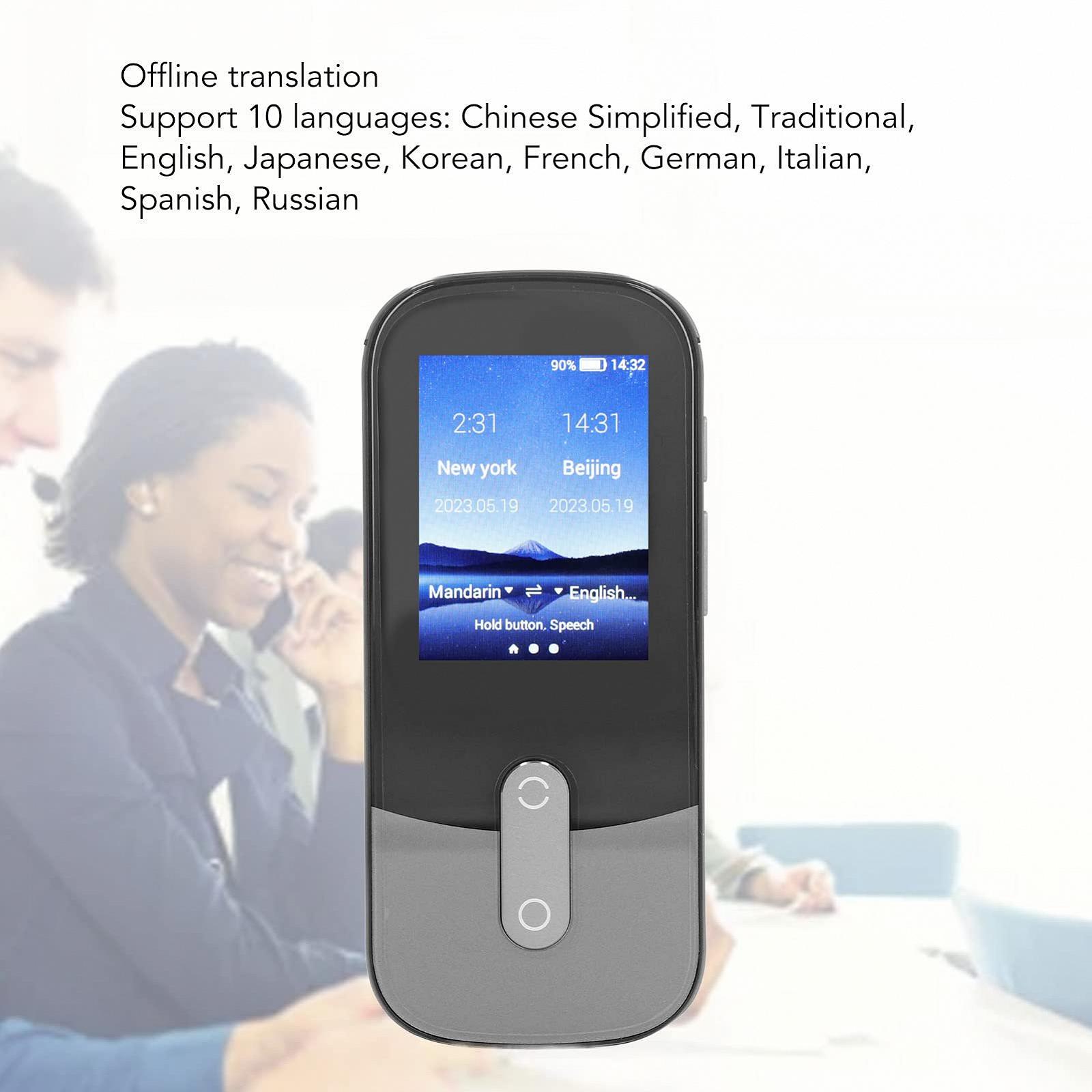 Пристрій для усного перекладу Екран 2.4 дюйма TFT 119 мов, фото №4 Пристрій для усного перекладу Екран 2.4 дюйма TFT 119 мов, фото №4
