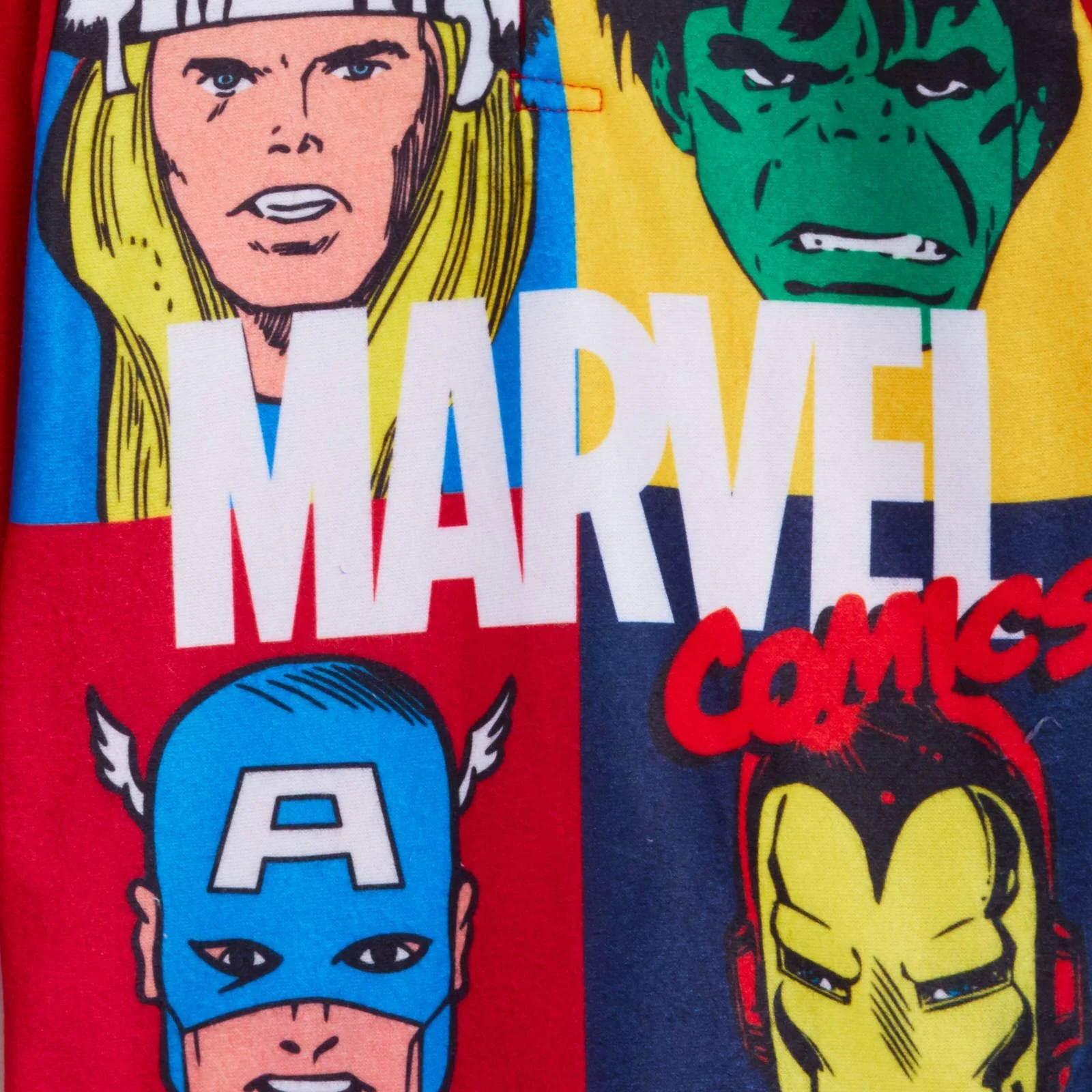 Піжама MARVEL Avengers Фліс для хлопчиків Халк Тор Залізна людина Капітан Америка Комплект, фото №3