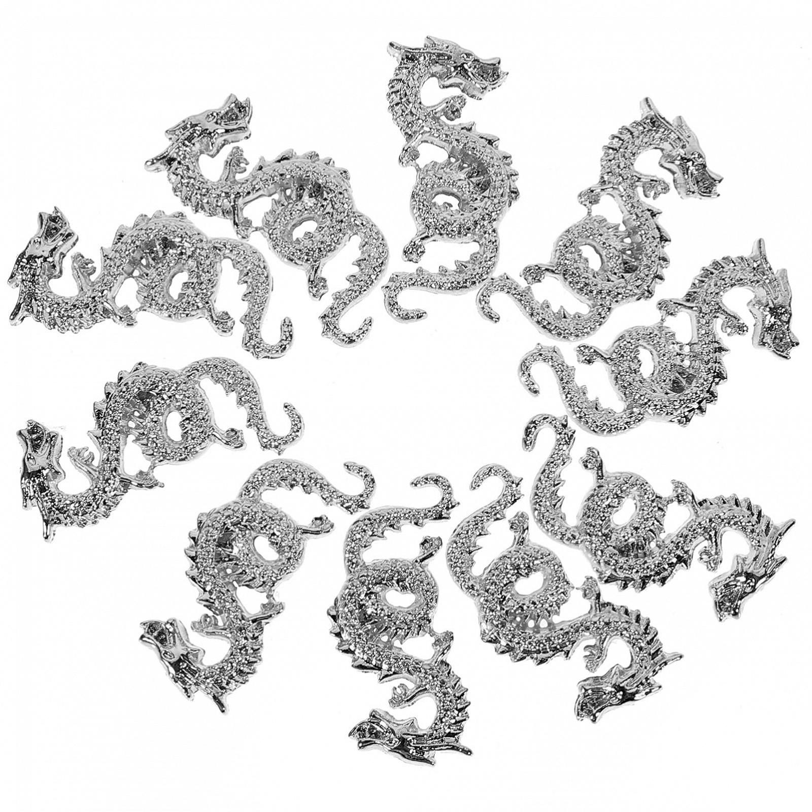 Прикраса для нігтів WOONEKY Різдвяна магія для нігтів Срібний, набір, фото №5