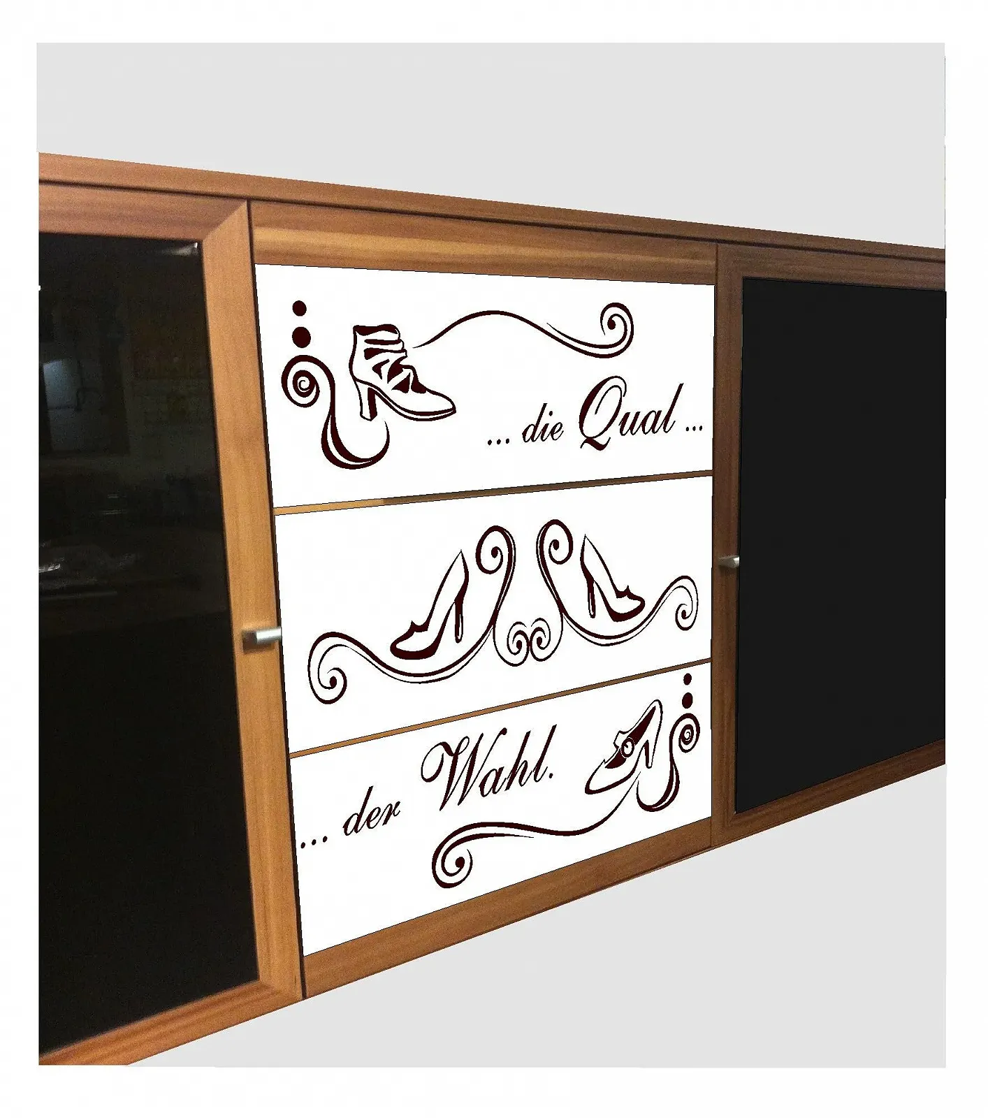 Наклейка на стену Quote Design Shoe Sticker, фото №1