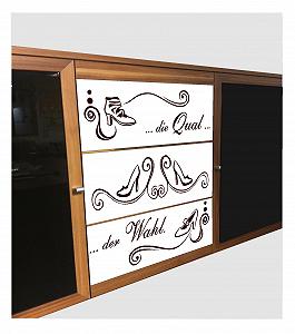 Наклейка на стіну Quote Design Shoe Sticker - Фото 1