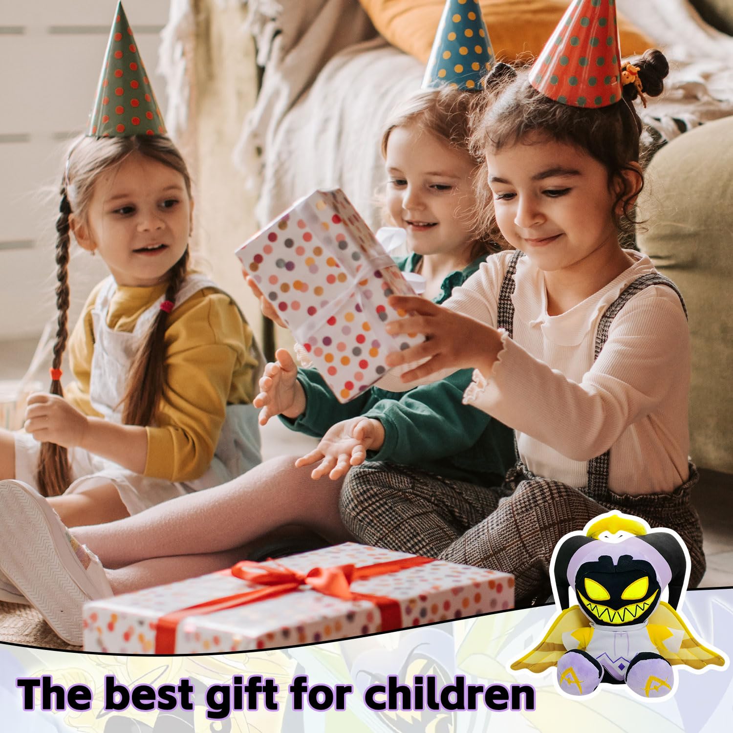 Игрушка плюшевая YISKY Hazbin Hotel Adam 10 Inch, Красный, фото №6 Игрушка плюшевая YISKY Hazbin Hotel Adam 10 Inch, Красный, фото №6