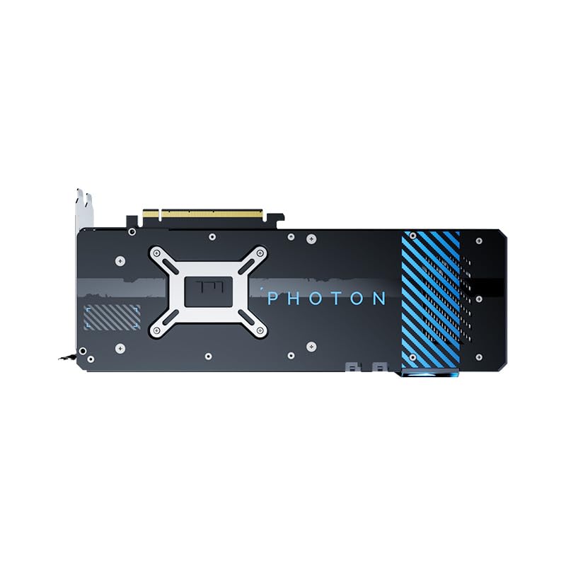Графическая карта WEELIAO Gunnir Intel Arc A770 Photon 16GB OC GDDR6 2400MHz Три вентилятора Черный, фото №7