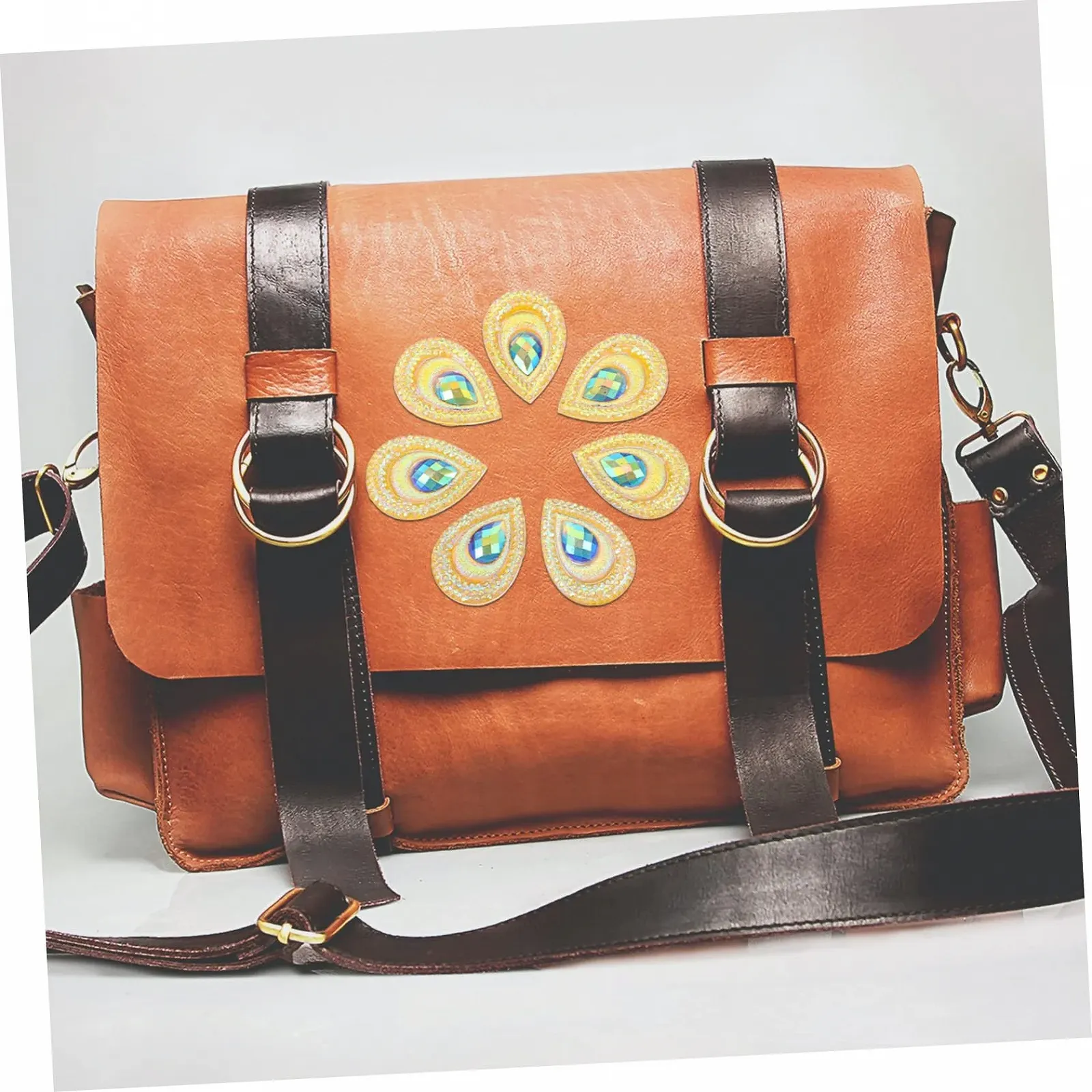 Стрази Крапля Lurrose. Золоті, фото №3