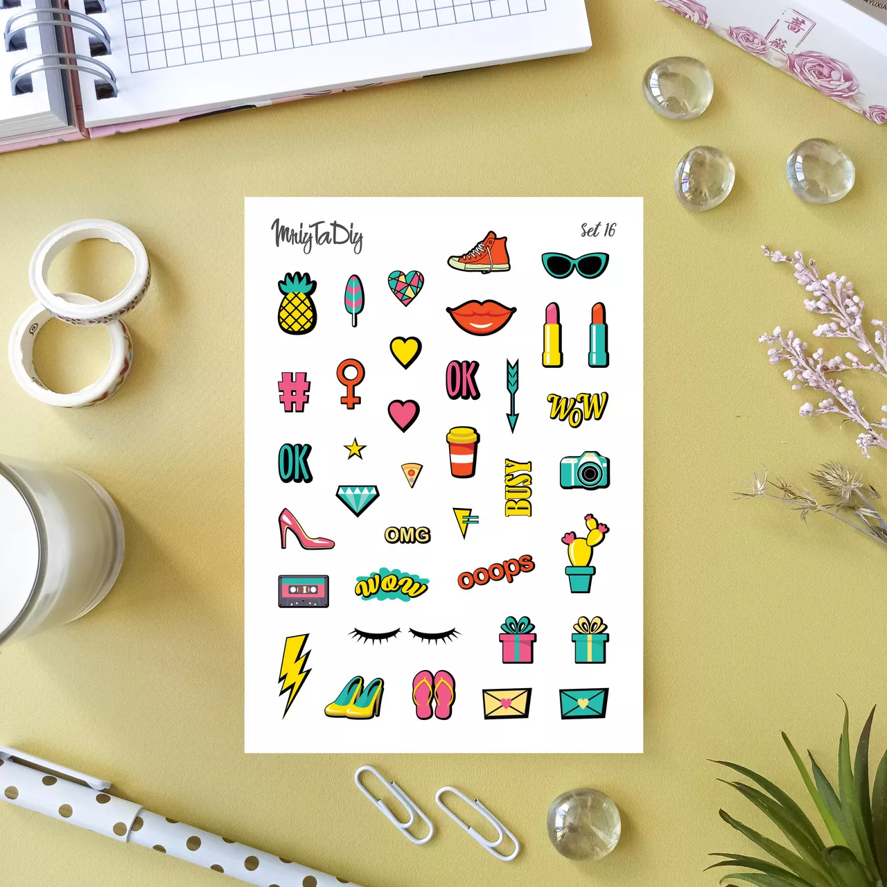 Стікери Set 16 MriyTaDiy, фото №1