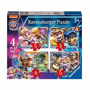 Пазл Ravensburger Paw Patrol 4 в 1 12-16-20-24 детали - Фото 1