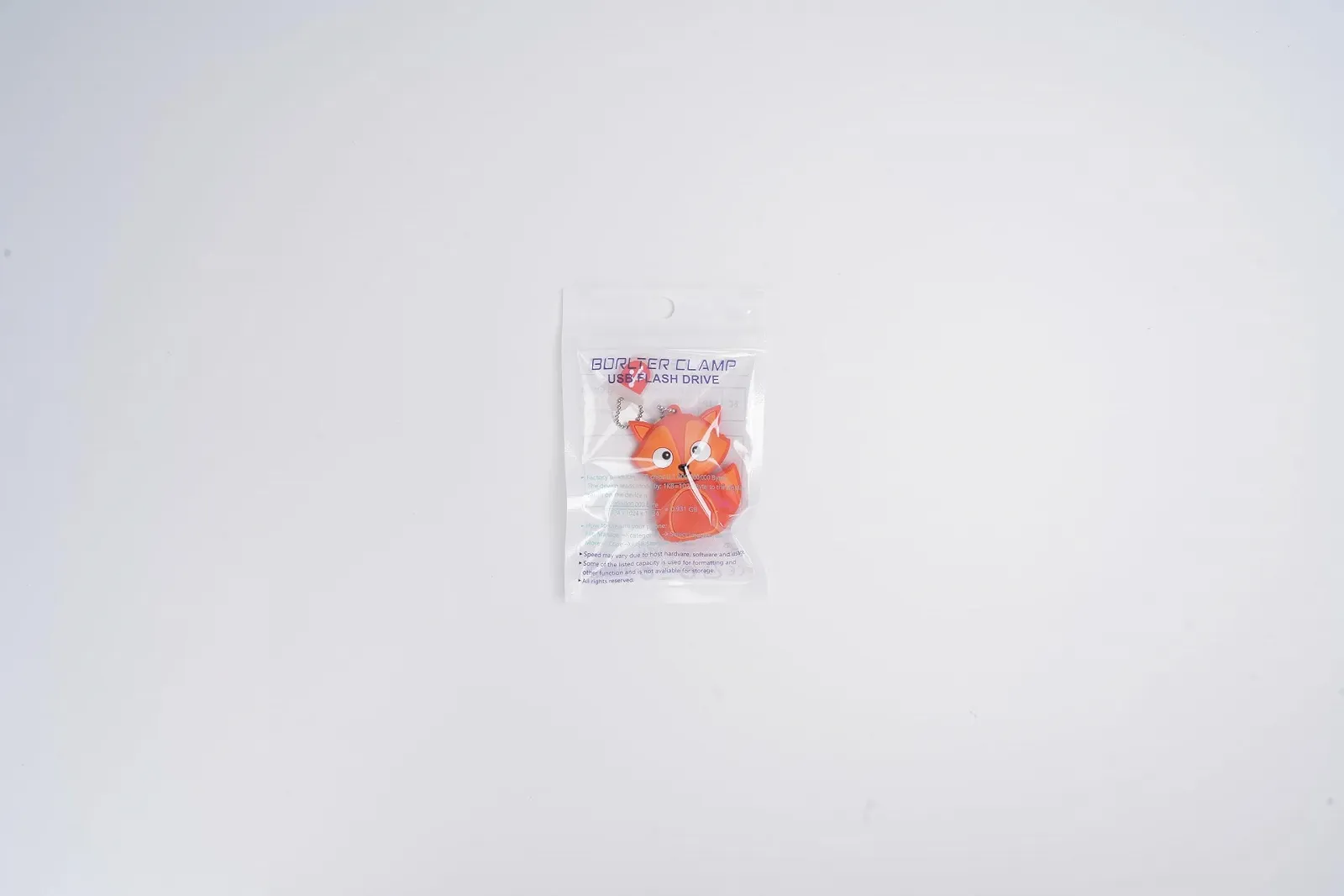 USB-флеш-накопичувач BorlterClamp 64GB у формі лисиці, фото №7 USB-флеш-накопичувач BorlterClamp 64GB у формі лисиці, фото №7