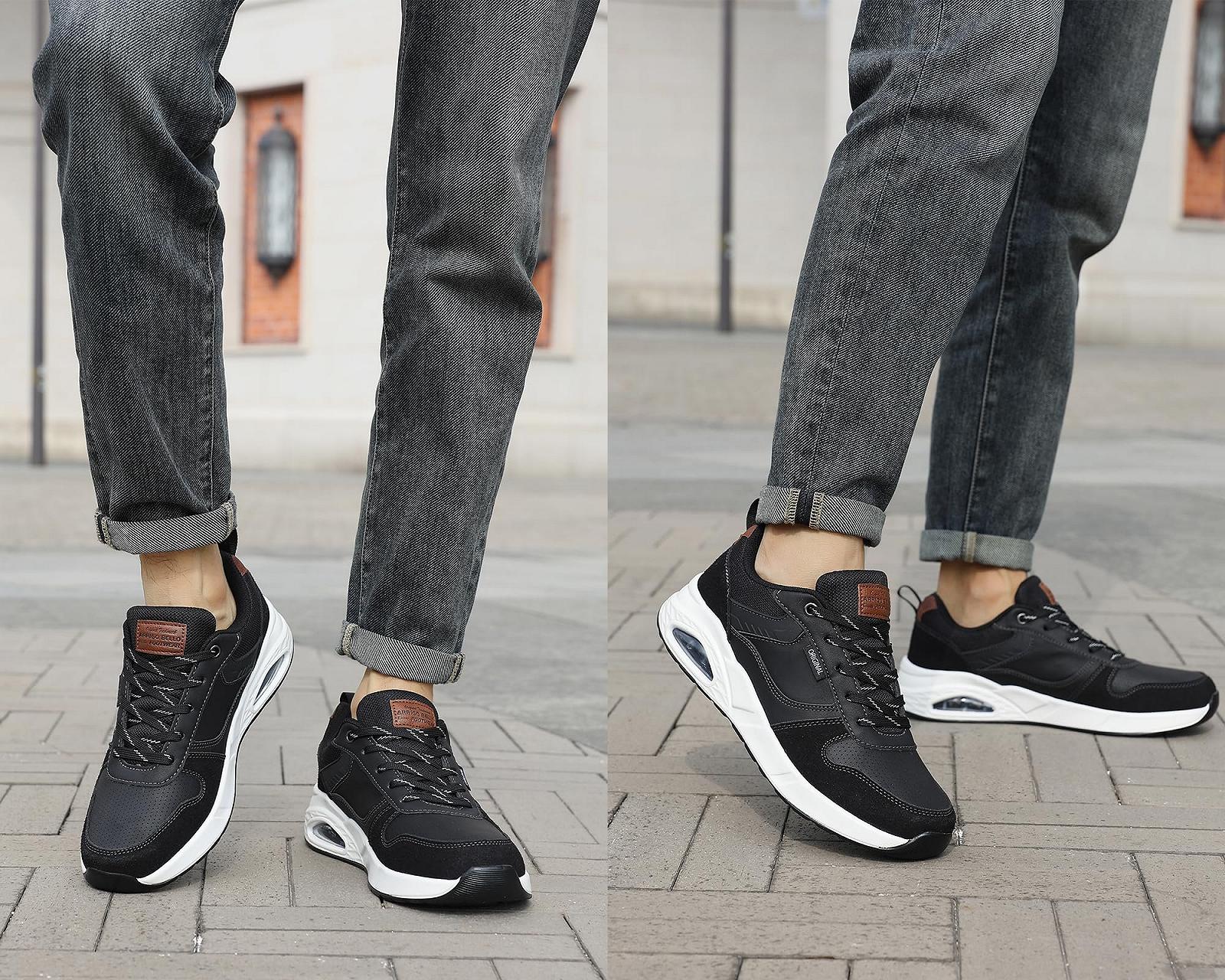 Кроссовки TARELO Мужские Кроссовки Воздушная Подушка для Отдыха Дышащие Спортивные Легкие Теннисные Кроссовки, фото №7 Кроссовки TARELO Мужские Кроссовки Воздушная Подушка для Отдыха Дышащие Спортивные Легкие Теннисные Кроссовки, фото №7