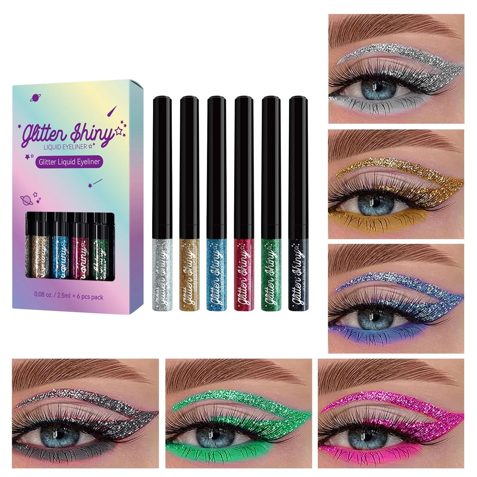 Підводка для очей Рідка Блиск, Набір з, фото №1