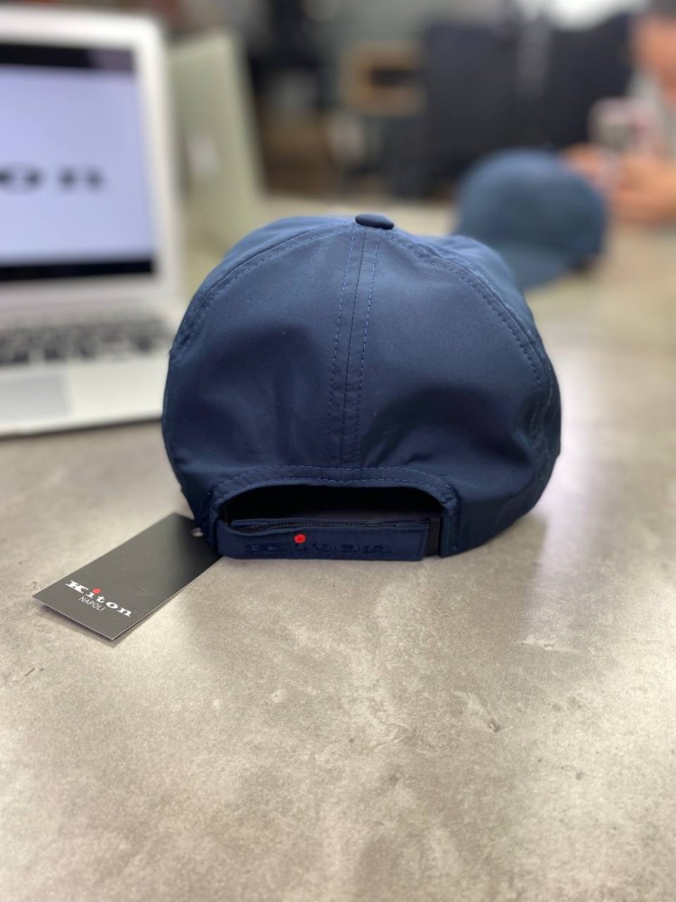 Кепка Kiton темно-синяя gu574, фото №5 Кепка Kiton темно-синяя gu574, фото №5