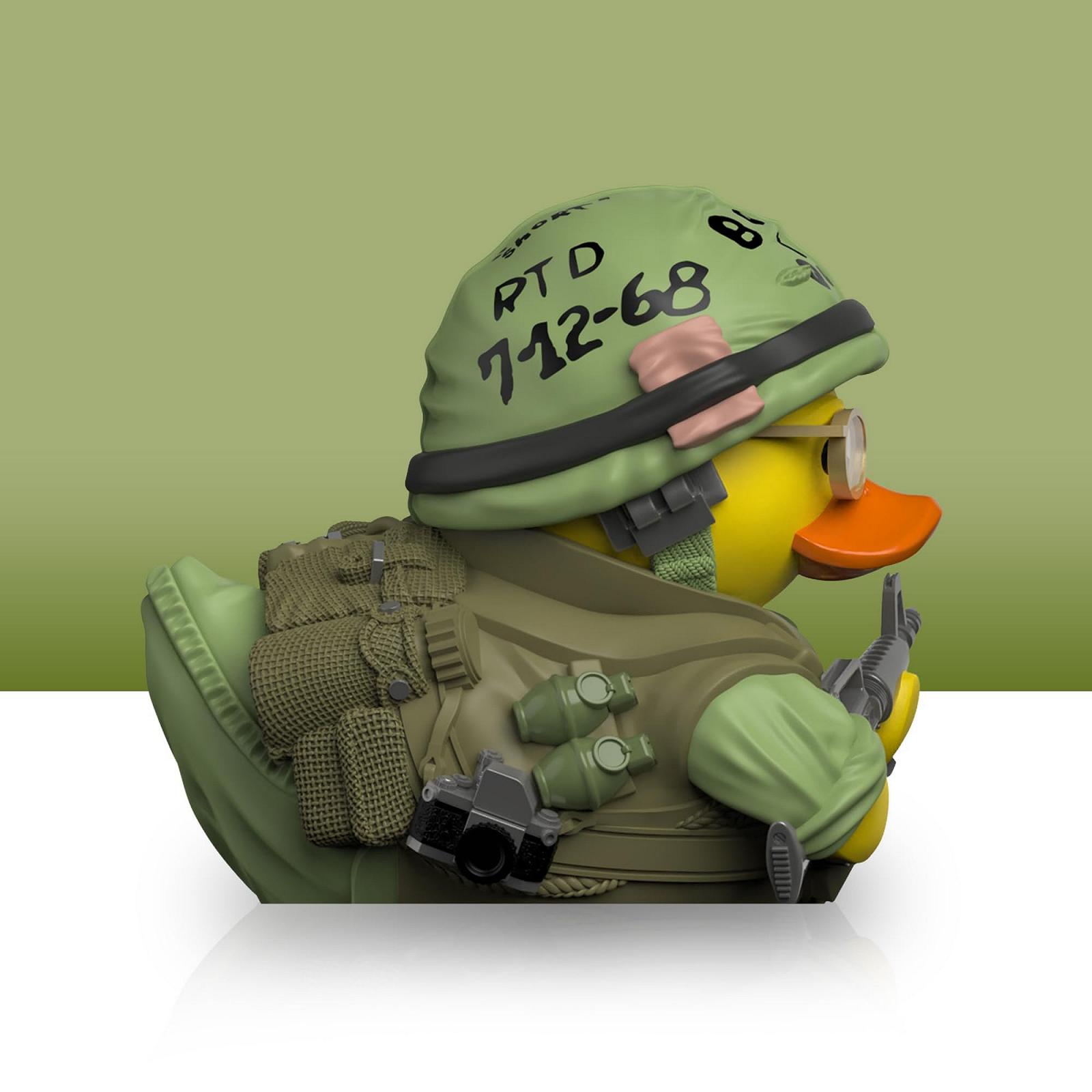 Фігурка вінілова качка SGT J.T. Davis Cosplay Rubber Duck серії TUBBZ Box Edition Kubrick Full Metal Jacket, фото №5