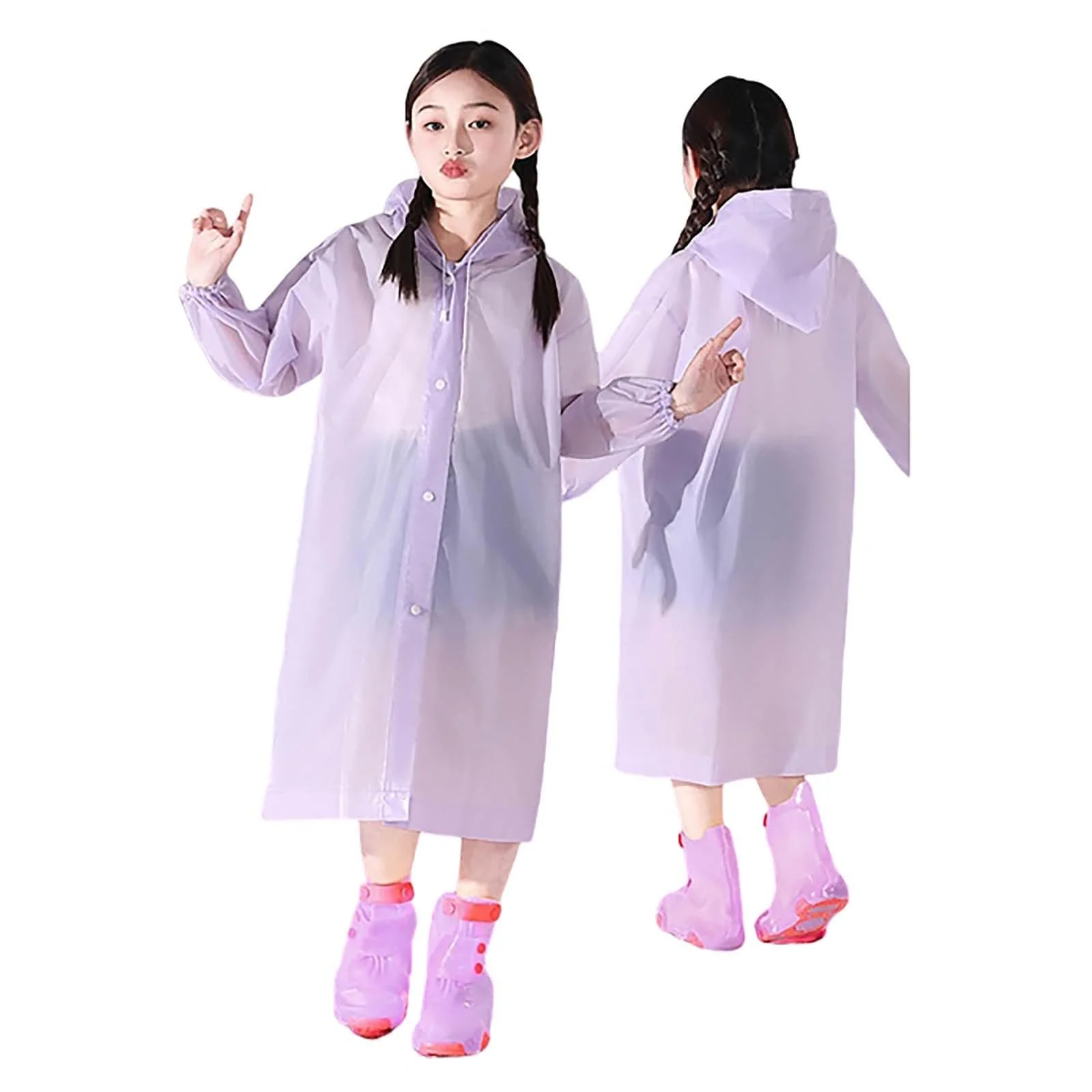 Прозорий дощовик для кемпінгу Beokeuioe, фото №1