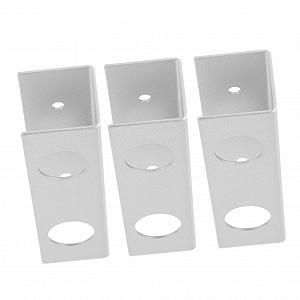 Підставка Типу Під стіл Homoyoyo Алюмінієва для ноутбука/планшета Срібляста - Фото 1