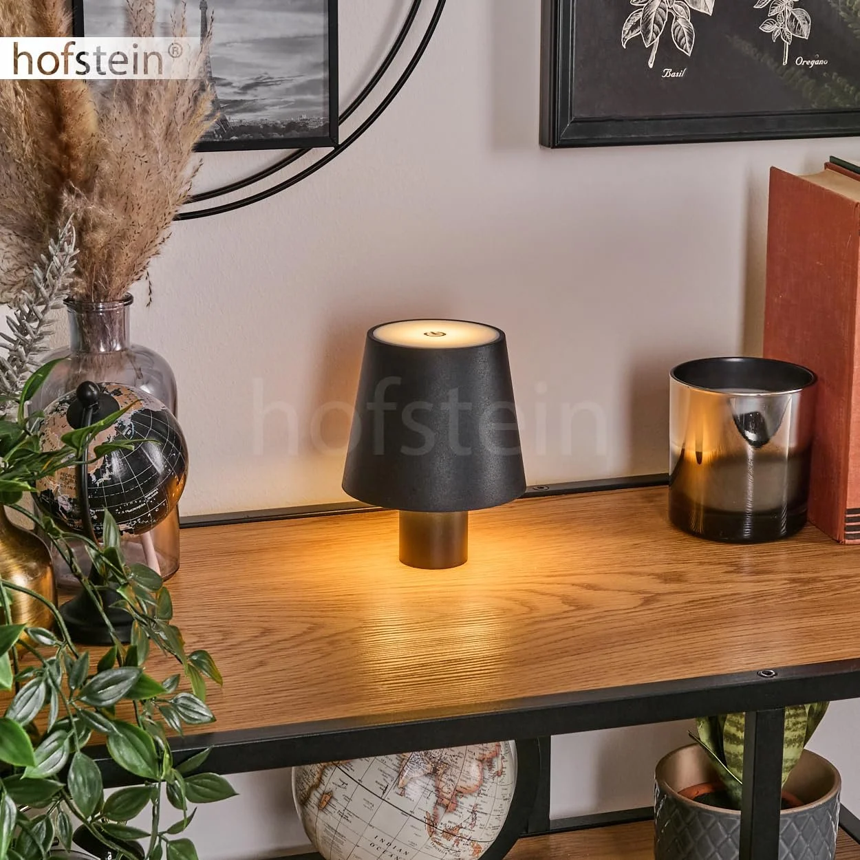 Світлодіодна настільна лампа Salgadinho 3 Вт 300 лм 3000 К Чорно-білий, фото №8