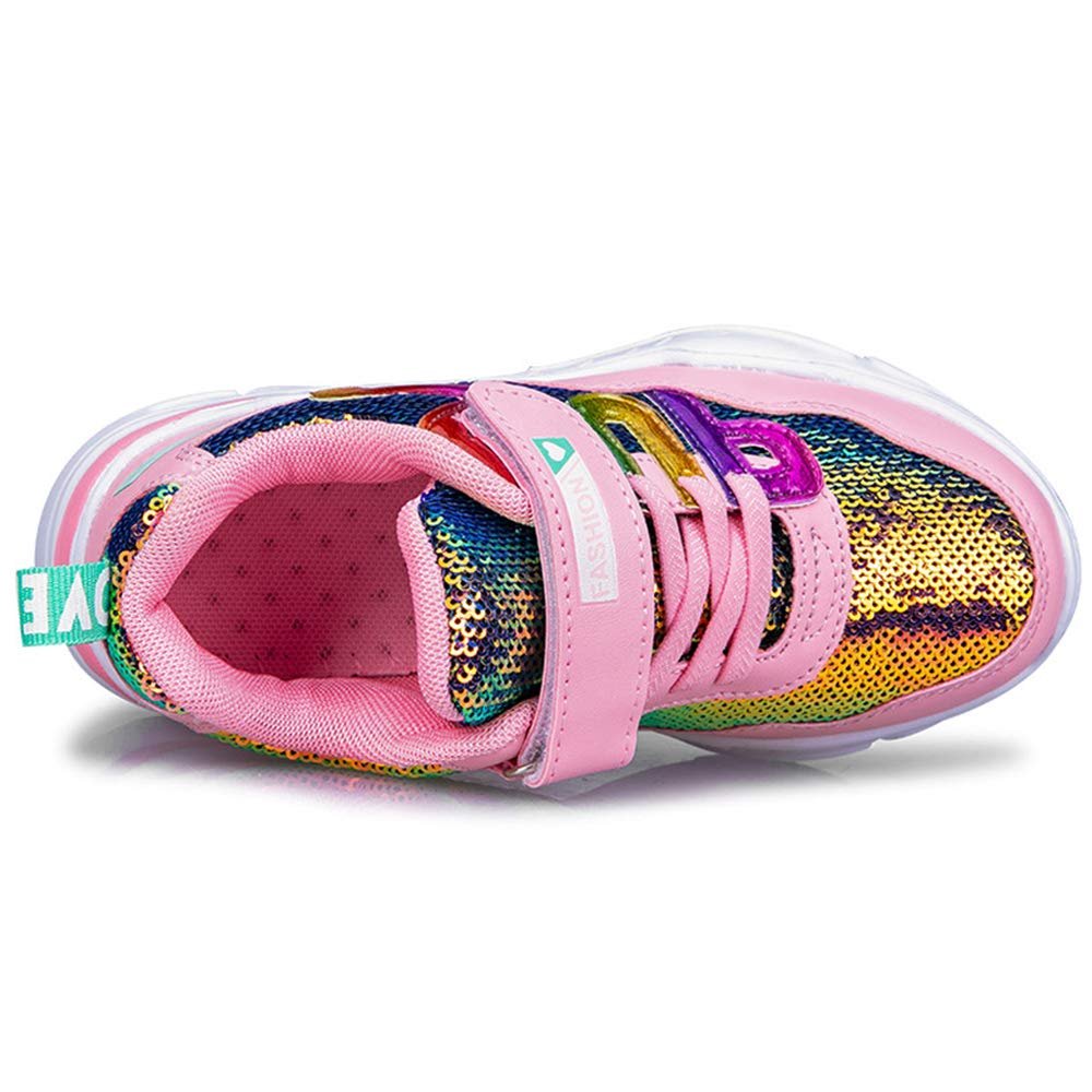 Кроссовки для девочек Sparkle Scales Детская Кроссовки с застежкой на липучке (28-38 EU), фото №4